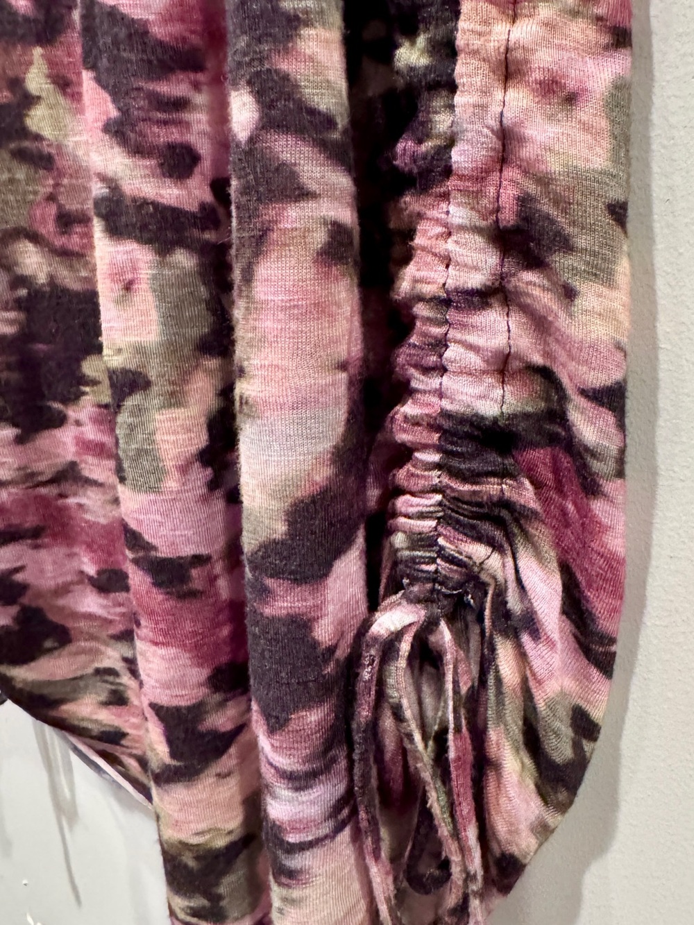 Lucky Brand Women’s Pink & Brown Camo Print Swim Cover Up Dress Size M EUC - Picture 5 of 8